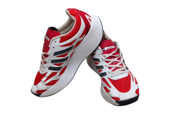 Adizero Red & White Running Shoes - Image 3