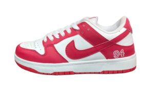 Custom Dunk Low "Red & White – 94 Edition"
