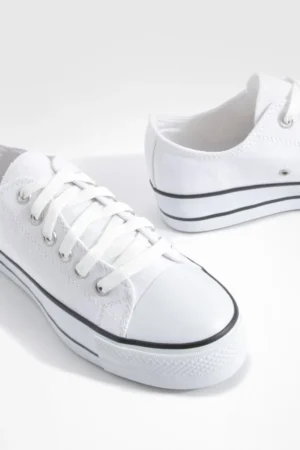Canvas Full White Sneaker